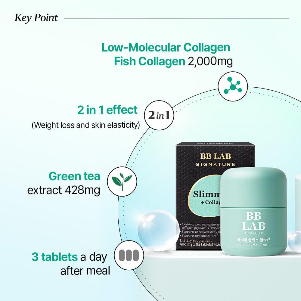 BB LAB SIGNATURE Skin Health Slimming Collagen, 84 tablets