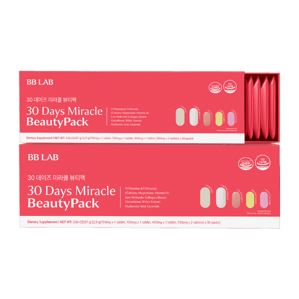[Bundle] NUTRIONE BB LAB 30days Miracle Beauty Pack (5 tablets x 30 packs) x 2box