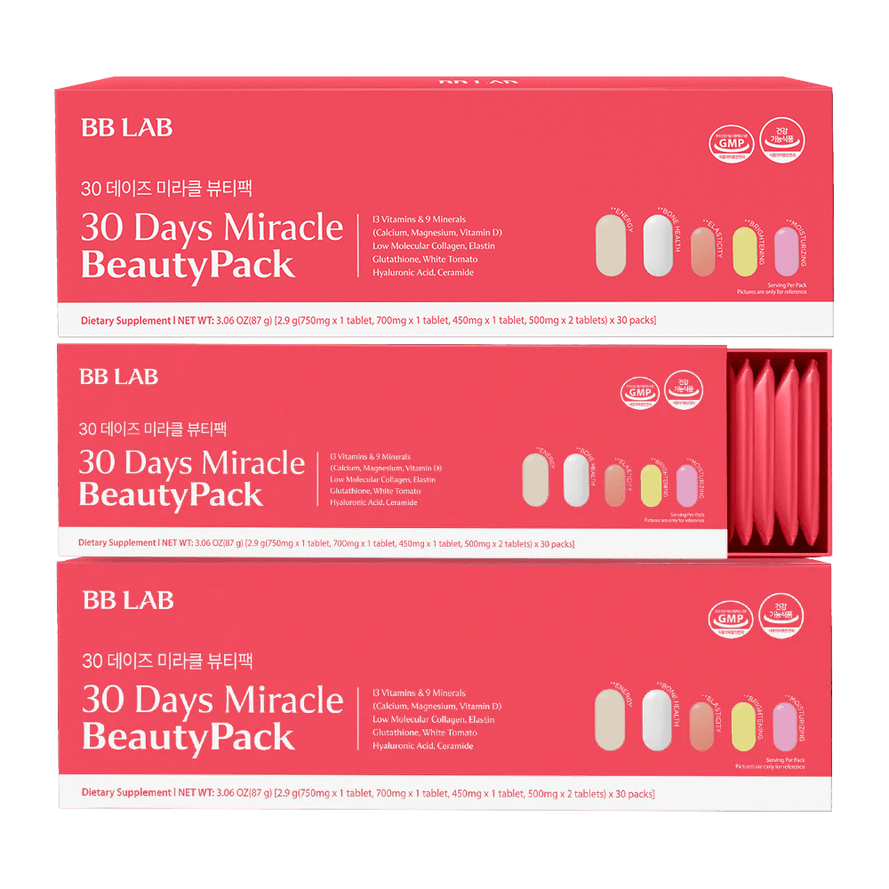 BB LAB Skin Health [Bundle] NUTRIONE BB LAB 30days Miracle Beauty Pack (5 tablets x 30 packs) x 2box