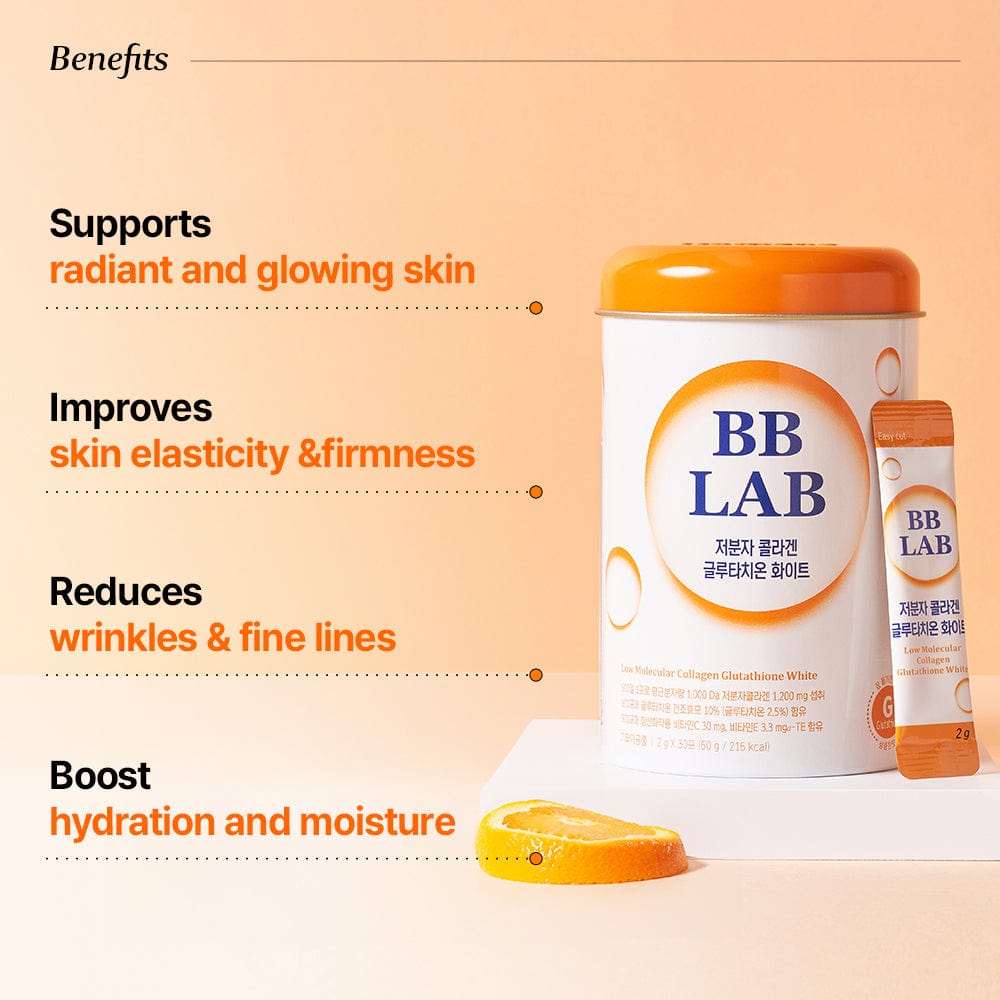 BB LAB Skin Health Low-Molecular Collagen Glutathione White, 30 sticks