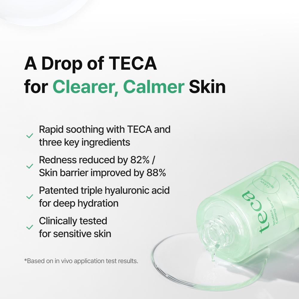 BB LAB Skincare Essentials [Teca Teca Set] MD's PICK tecateca Calming Serum 30ml & Calming Gauze Pad 70 pads, 105ml