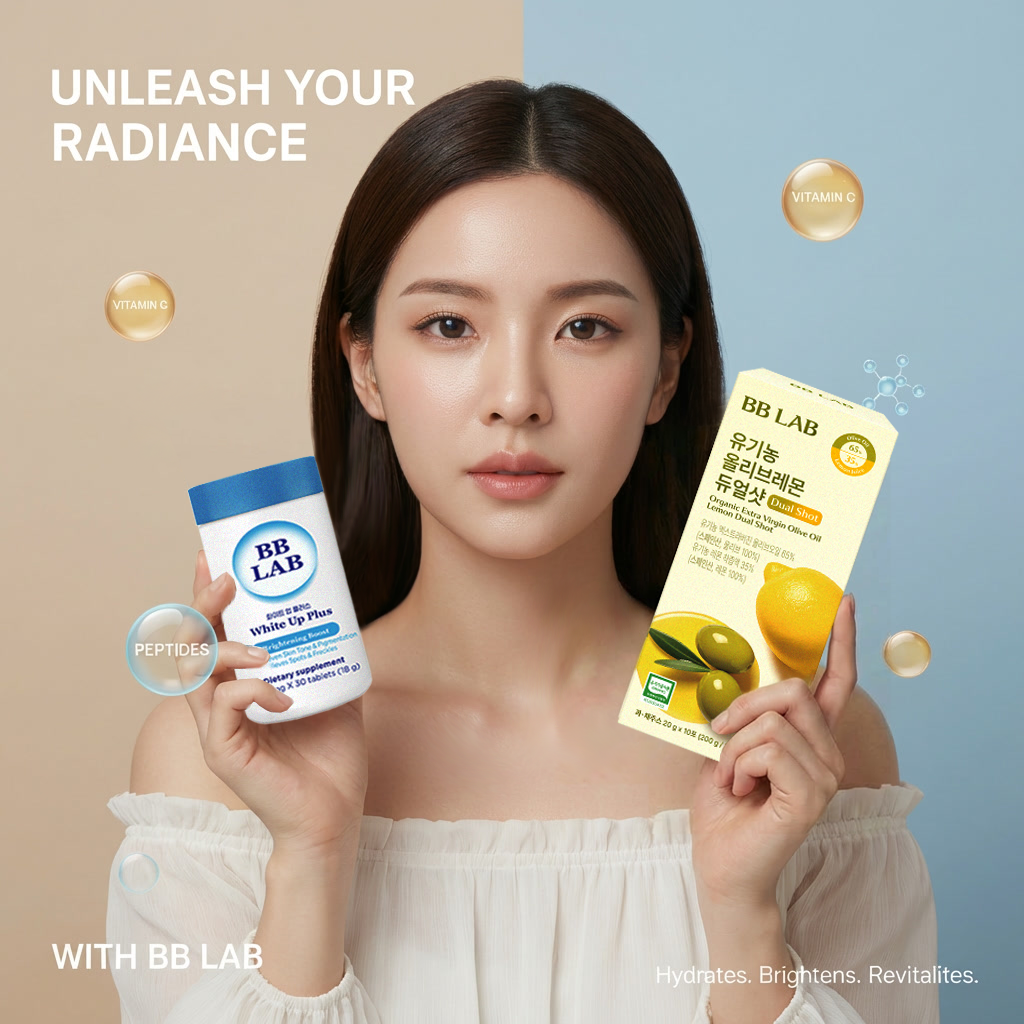 [Daily Reset Bundle] White Up Plus & Organic Olive Lemon Dual Shot 65:35, 1/2/3 Boxes Each