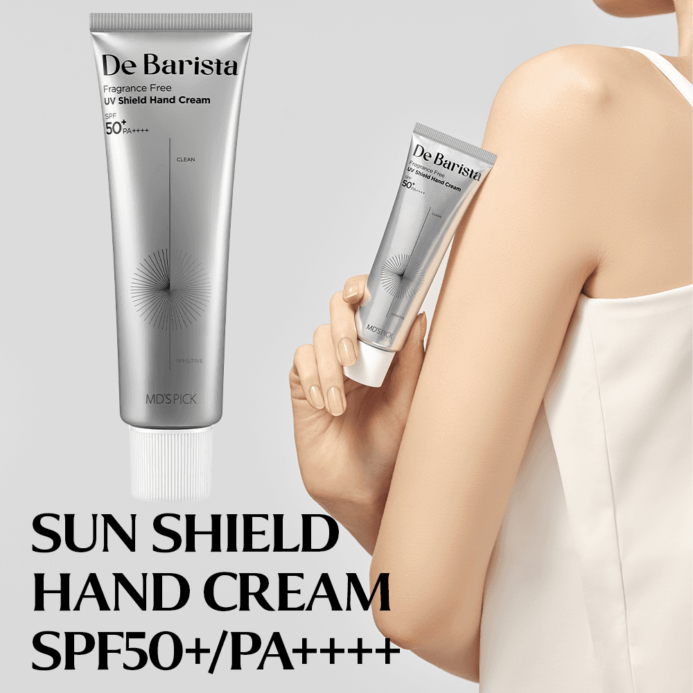 MD'S PICK Skin Care MD'S PICK De Barista Fragrance-Free Sun Shield Hand Cream SPF50+/PA++++ (50g)