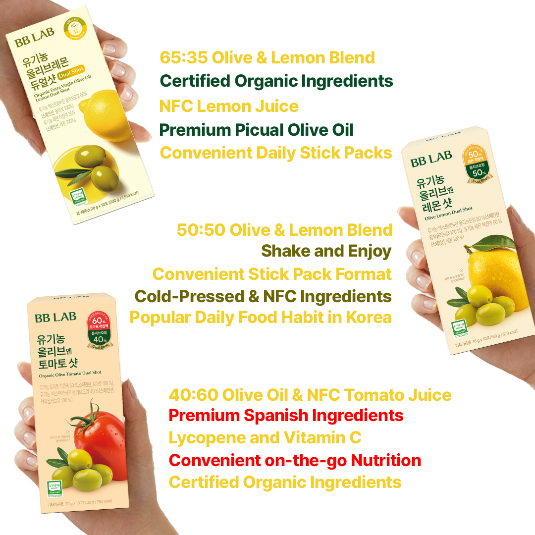 [Limited-time Deal] Organic Olive Oil Bundle Set for Complete Nourishment BB Lab Global