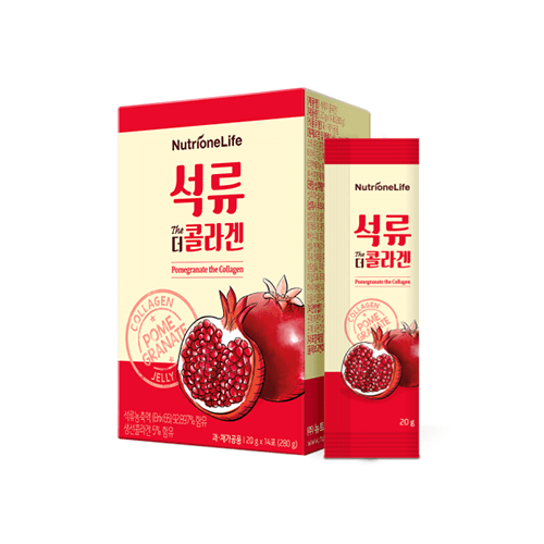 Nutrione Life Skin Health Pomegranate The Collagen Jelly, 14 sticks