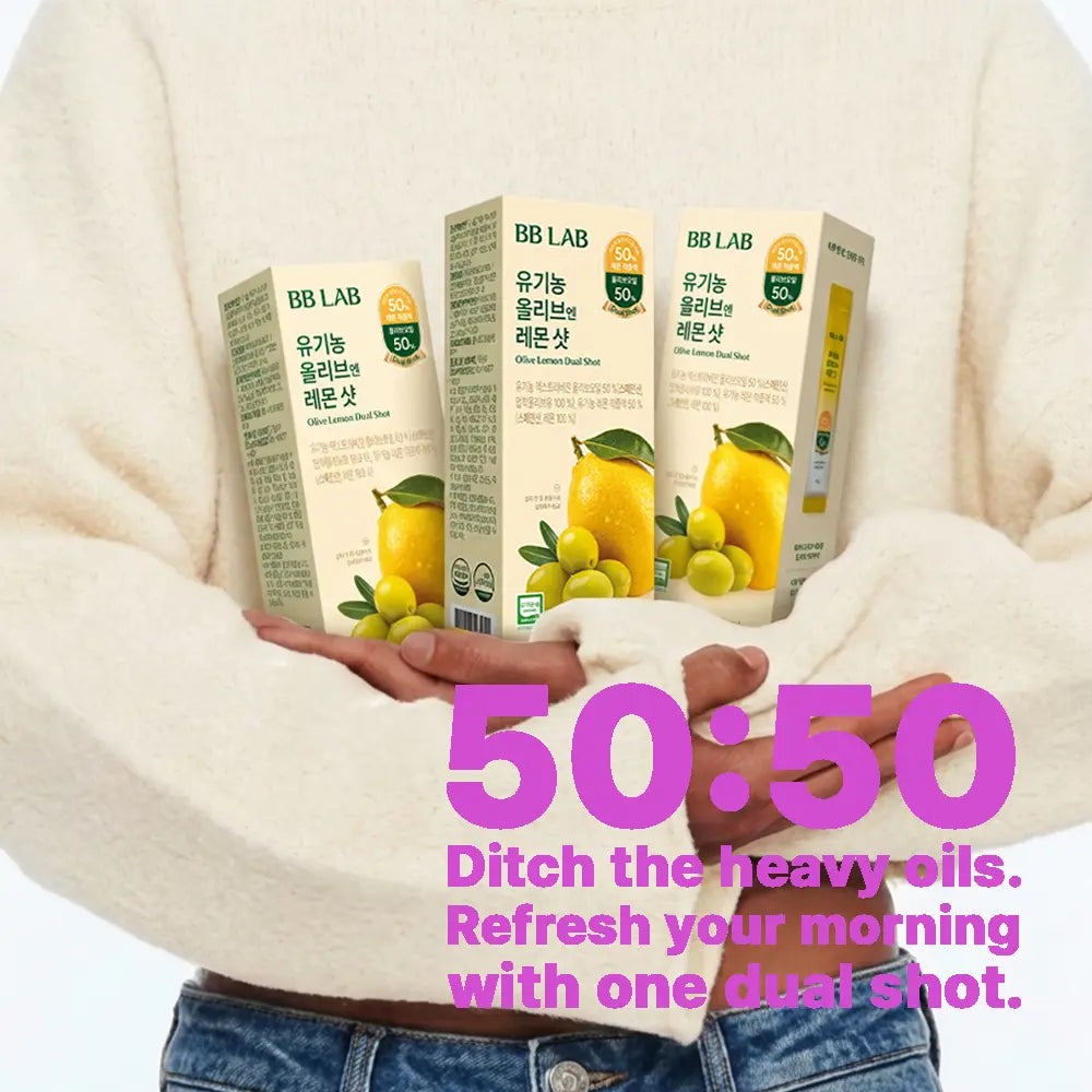 [Bundle] Organic Olive Lemon Dual Shot 50:50, 10sticks x 3box